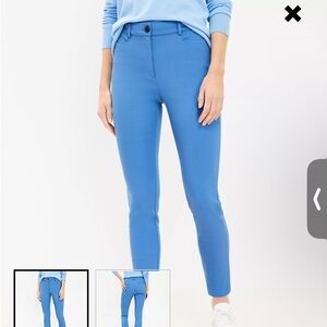 Loft Curvy Sutton skinny pants